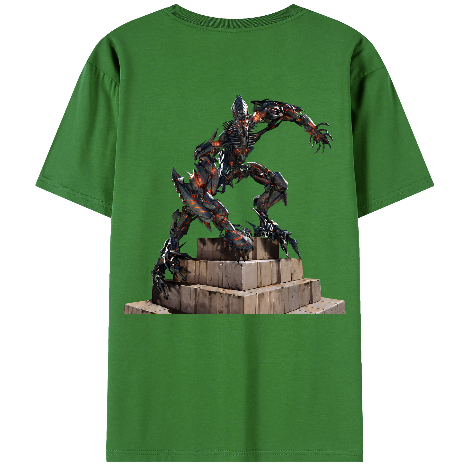 （画像用） Transformers トランスフォーマー レディース半袖Tシャツ(バックプリント)